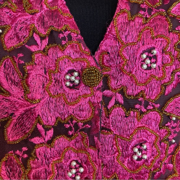 Creazioni Effeci Floral Pearl Vest - Picture 9 of 13